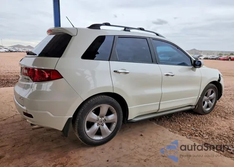 2007 Acura Rdx Technology z USA, uszkodzony, nr VIN 5J8TB18597A009895